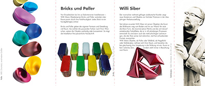 Einladungskarte Willi Siber-2, Objektkünstler